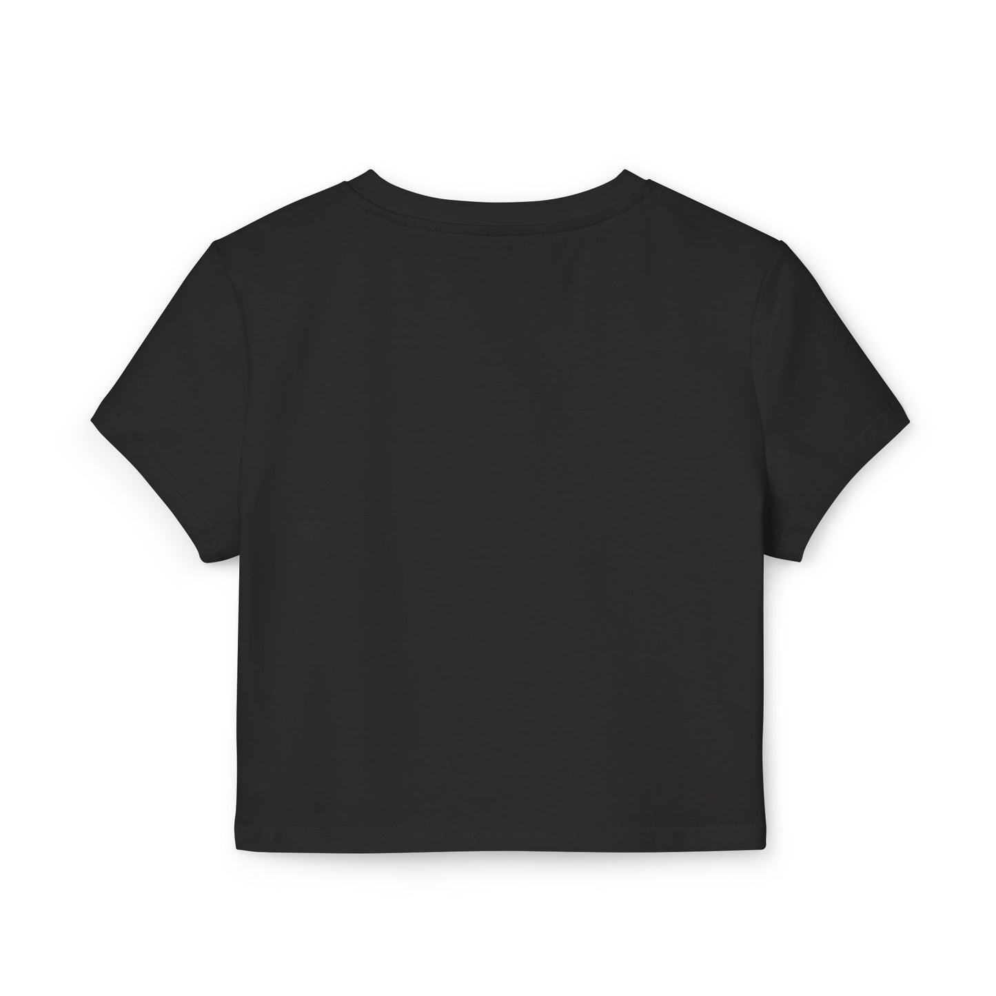 Funny Women&#039;s Baby Tee - Running on Caffeine Chaos & Questionable Decisions